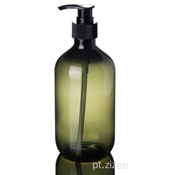 Frasco plástico de shampoo de 500ml para animais de estimação vazio